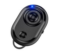 Pulsador de dedos, controlador de video inalámbrico, mini control remoto de 1.88 pulgadas con diseño de botón, dispositivo de grabación de fotos con función, herramienta de lectura de libros