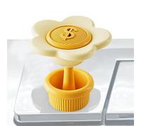 Pulsador de descarga de inodoros - Herramienta de limpieza con diseño ergonómico compacto de resina para baño en baños públicos de enfermería