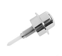 Pulsador de descarga individual para Siamp para modelo de inodoro Optima 49, material ABS, diseñado para montaje estándar y elevado del tanque de agua (A)