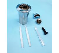 Pulsador de Inodoro Roca | Diferentes modelos a elegir de Pulsadores para Inodoro Roca| Pulsadores Originales Roca (Doble Descarga Largo (Barillas Roscadas))