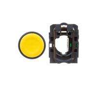 Pulsador de mando amarillo 22mm Harmony XB5 XB5AA51