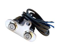 Pulsador De Manillar | Interruptor De Control Para Foco Y Luz Trasera De Motocicleta - Controlador Multifuncional De Luces Para Conducción Recambio
