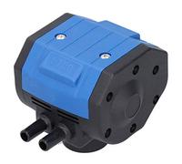 Pulsador de máquina de ordeño neumático Ajustable Duradero diseño de 2 Salidas para de ordeño de ovejas de Ganado Vacuno Material plástico 12,5x9x8,5 cm