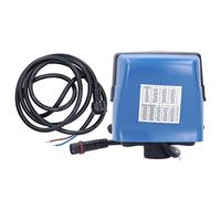 Pulsador de ordeño eléctrico de 24 V Accesorio para máquina de ordeño de ovejas de Vacas Suministros para Ganado Plástico Duradero 4 Puertos Ordeño Uniforme Suave y Estable para