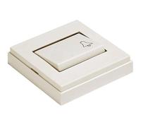 Pulsador de superficie para campana, 10A, modelo 5010, ideal para control de iluminación y sistemas eléctricos en instalaciones.