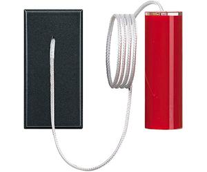 Pulsador de tirador estrechoBTICINO Axolute HS4033 Antracita 1 módulo