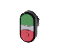 Pulsador doble 22mm plástico SIRIUS ACT 3SU1000-3AB42-0AK0