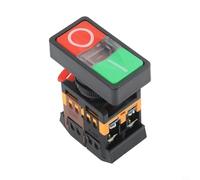 Pulsador doble con indicador LED para material ABS resistente (AS-22&25N)