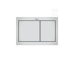 Pulsador doble cromado PS1 A890225301