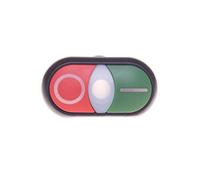 Pulsador doble verde/rojo/O-I RMQ Titan 216701