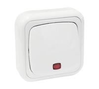 Pulsador electrico superficie 10a blanco 36.480/pl