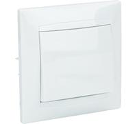 Pulsador empotrado Zyna - Blanco - Zenitech
