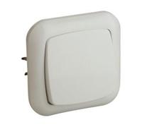 Pulsador empotrar blanco