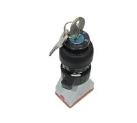 Pulsador EX 8097 de 30 mm con cerradura de llave Interruptor de control giratorio de dos/tres posiciones 3P 2NO IP66(3P 2NO)