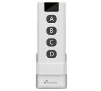 Pulsador inalámbrico de 4 botones nivian nvs-batbutton-4p-r