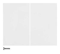 Pulsador KNX radio quicklink doble, serie berker K.1 de hager, blanco polar