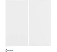 Pulsador KNX radio quicklink doble, series berker S.1/ B.3/ B.7 de hager, blanco polar, mate