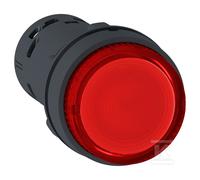 Pulsador LED momentáneo NO 24V rojo XB7NW34B1