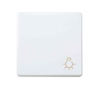 Pulsador luz ancho Simon 27 blanco - 27151-65