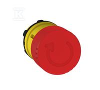 Pulsador manual con paro F30 rojo ZB5AS834