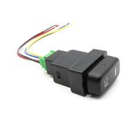 Pulsador Momentáneo Botonera Elevalunas 1 interruptor de luces antiniebla para coche, 4 cables, compatible con Mitsubishi Pajero ASX Lancer Outlander, botón de encendido y apagado de 5 pines, 12 V CC