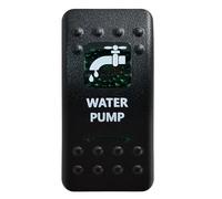 Pulsador Momentáneo Botonera Elevalunas Interruptor basculante para barra de luces LED SPST de 5 pines/DPDT de 7 pines para coche, barco, caravana, repuestos Carling ARB IP68(Water Pump)