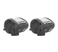 Pulsador Neumático de Acero Inoxidable, Accesorios para Máquina de Ordeño de Cabras, Pulsador Universal de 2 Salidas, Pulsador Neumático de Aire para Ordeñador de Vacas y Ovejas