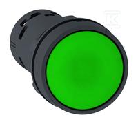Pulsador NO verde con retorno automático XB7NA31