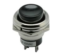 Pulsador empotrable negro Electro dh 11.533.P/N