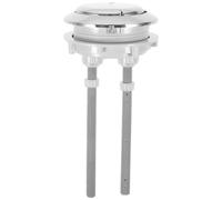 Pulsador para Inodoro Redondo ABS Ajustable de Instalación Sencilla | Repuesto para Tanque de Agua, Diseño Simple y Rendimiento Fiable, Botón Superior para Reparación del Wc