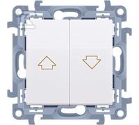 Pulsador persiana blanco SIMON10 CZP1.01/11