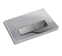Pulsador placa de activación para cisterna de inodoro,Compatible con Geberit Sigma01,20,30 UP300 y UP320, 115.770.11.5 función de descarga dual. (Superficie Brillante Cromada)