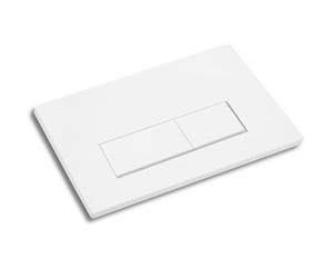 Pulsador placa de activación para cisterna de inodoro,Compatible con Geberit Sigma01,20,30 UP300 y UP320, 115.770.11.5 función de descarga dual(Blanco)