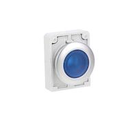 Pulsador plano azul 30mm iluminado Z 182940