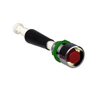 Schneider elec pic - mss 40 03 - Pulsador rasante diámetro 22 rearme 30-130 rojo embellecedor metálico