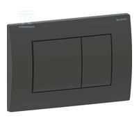 Pulsador WC DELTA20 rectangular negro MA 115.137.14.1