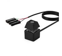 Pulsante di accensione esterno per PC da 1,8 m con interruttore meccanico e LED BLU sfumato, prolunga per interruttore di accensione su scheda Madre ATX, per Desktop, Gaming e configurazioni RGB.