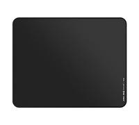 Pulsar,ES1 Esports,Alfombrilla de mouse para juegos de nivel profesional de 3 mm de grosor, base antideslizante antideshilachado, velocidad de deslizamiento de 16.5x13 pulgadas (L, negro)