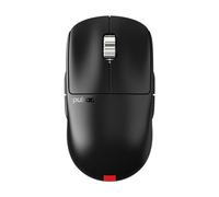 Pulsar Gaming Gears - Ratón inalámbrico X2A eS para Juegos, ambidiestro, Interruptor óptico, Pantalla OLED, sin Controlador, Sensor PAW3395, batería de 100H, dongle 4K Incluido (Mediano, Negro)