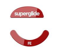Pulsar Gaming Gears Superglide - Pies de ratón más rápidos y suaves hechos con vidrio ultra fuerte e impecable, suela súper rápida suave y duradera para mouse inalámbrico Pulsar Xlite [rojo]