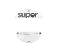 Pulsar Gaming Gears Superglide Type-C Skates para Ratón para X3 LHD, Blanco