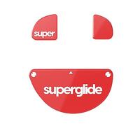 Pulsar Gaming Gears Superglide2 - Nueva superficie texturizada de velocidad controlable, patas de ratón más lisas/deslizamientos fabricados con vidrio ultra fuerte, suela suave y duradera para Zowie