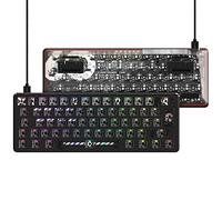 Pulsar Gaming Gears - Teclado mecánico para juegos PCMK UK QWERTY Layout Hot Swappable 60% (Barebone, Negro)
