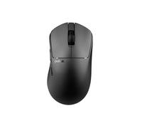 Pulsar Gaming Gears X3 Crazylight - Ratón inalámbrico para Juegos, Ultraligero, 43 g, ergonómico híbrido, Interruptor óptico, 32000 dpi, 750 IPS, Sensor XS-1, Compatible con 8K (Negro Azabache)