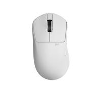 Pulsar Gaming Gears X3 - Ratón inalámbrico para juegos, ultraligero (55 g), ergonómico híbrido, interruptor óptico, 32000 DPI, 750 IPS, sensor XS-1, compatible con 8K (zurdos, mediano, blanco)