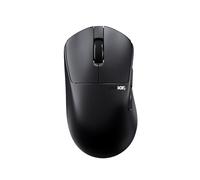Pulsar Gaming Gears X3 - Ratón inalámbrico para juegos, ultraligero (55 g), ergonómico híbrido, interruptor óptico, 32000 DPI, 750 IPS, sensor XS-1, compatible con 8K (zurdos, mediano, negro)