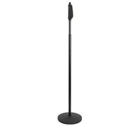 PULSE MIC Solo II - Soporte de micrófono con una sola mano con base redonda