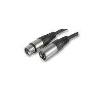 PULSE - PLS00242 - XLR Cable de Micrófono, 1.5 Metros, Níquel Conector, M-F
