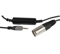 Pulse PLS00549 - Aislador de bucle de tierra, conector jack de 3,5 mm y enchufe a conector XLR único