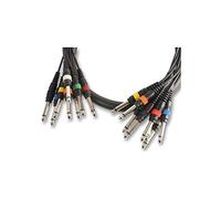 Pulse - Telar de 8 vías mono a Jack (2,5/5/10 m, 2,5 m)